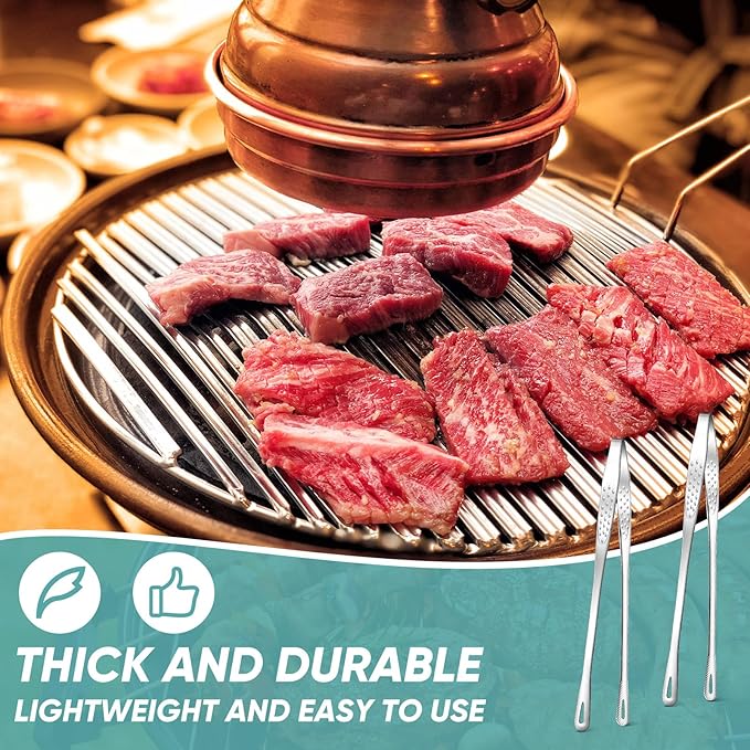 Home Cooking Japanese Food - Edelstahl Koreanische BBQ-Grillzange Japanische Grillzange zum