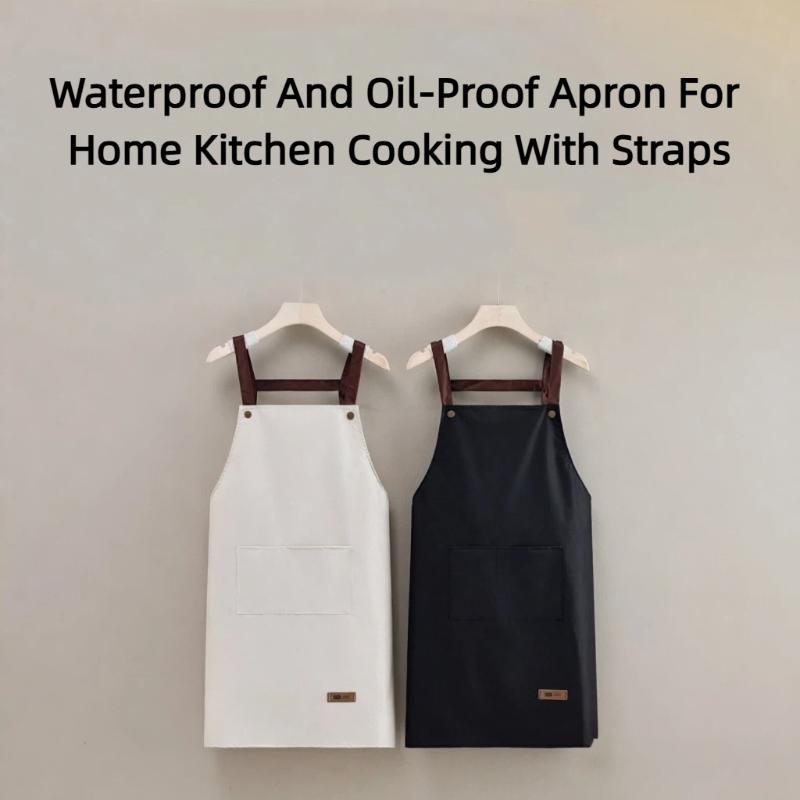 Home Cooking Restaurants - 【SY】Wasserdichte und ölbeständige Schürze für Zuhause,