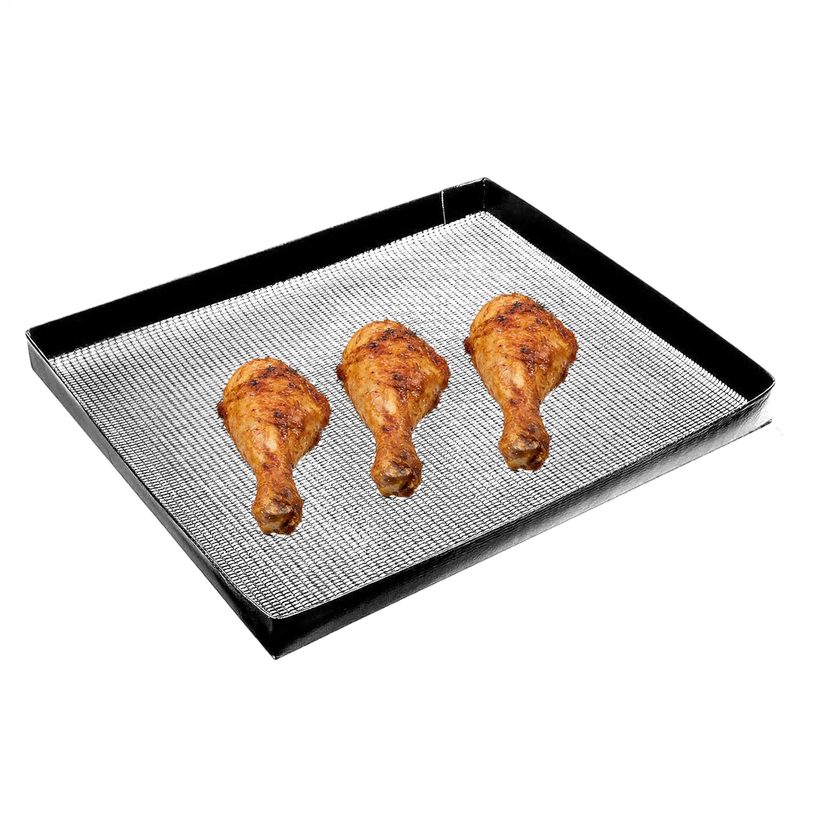 Home Cooking Utensils - Ofenkorb, Netz-Kochutensilien, antihaftbeschichtet, Fleischbräter für Köche,