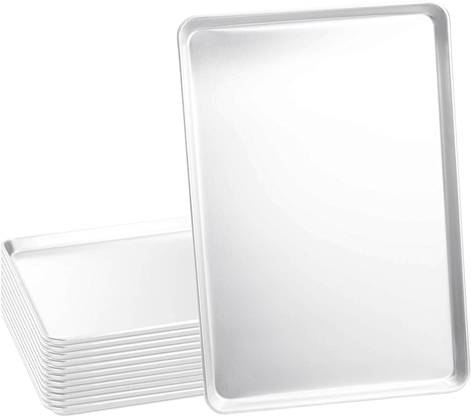 Home Cooking Restaurants - Kommerzielles Backblech-Set aus Aluminium in Vollgröße,