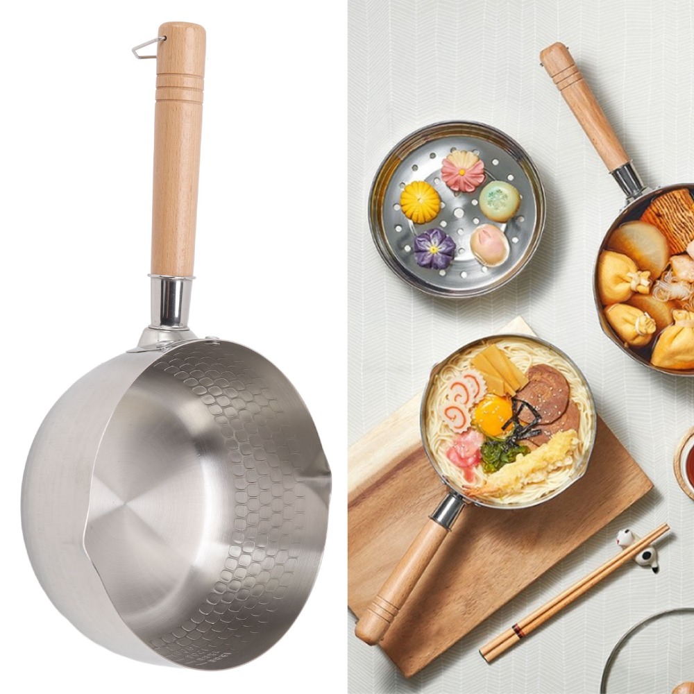 Home Cooking Japanese Food - Snow Pan 304 Edelstahl Yukihira Topf