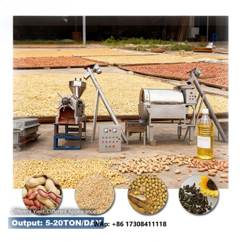 Home Cooking Restaurants - Qualitätsgesicherte Ölpressmaschine für Sonnenblumen-, Sojabohnen-, Sesam-,