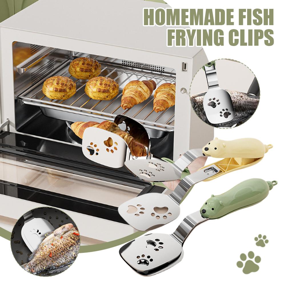 Home Cooking Utensils - 1/2 stücke Bär Fisch Zange Flipper
