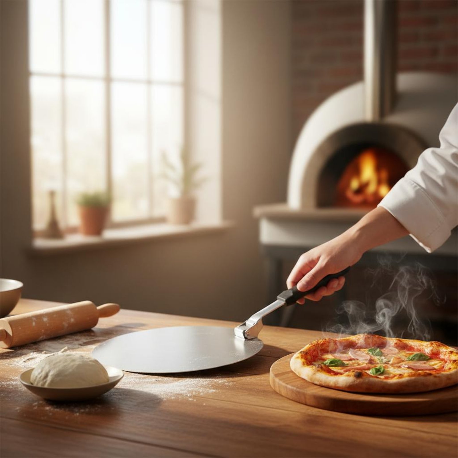 Zusammenklappbare Pizzaschaufe – Home Cooking Utensils Bewertung und Preis
