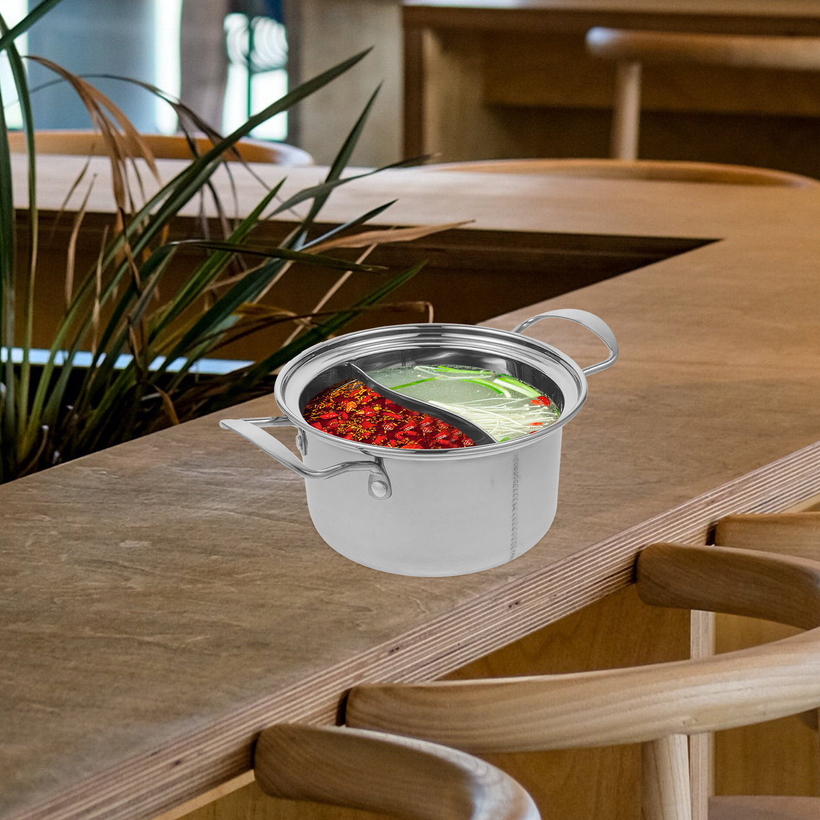 Edelstahl-Kochtopf mit Doppelg – Home Cooking Restaurants Bewertung und Preis
