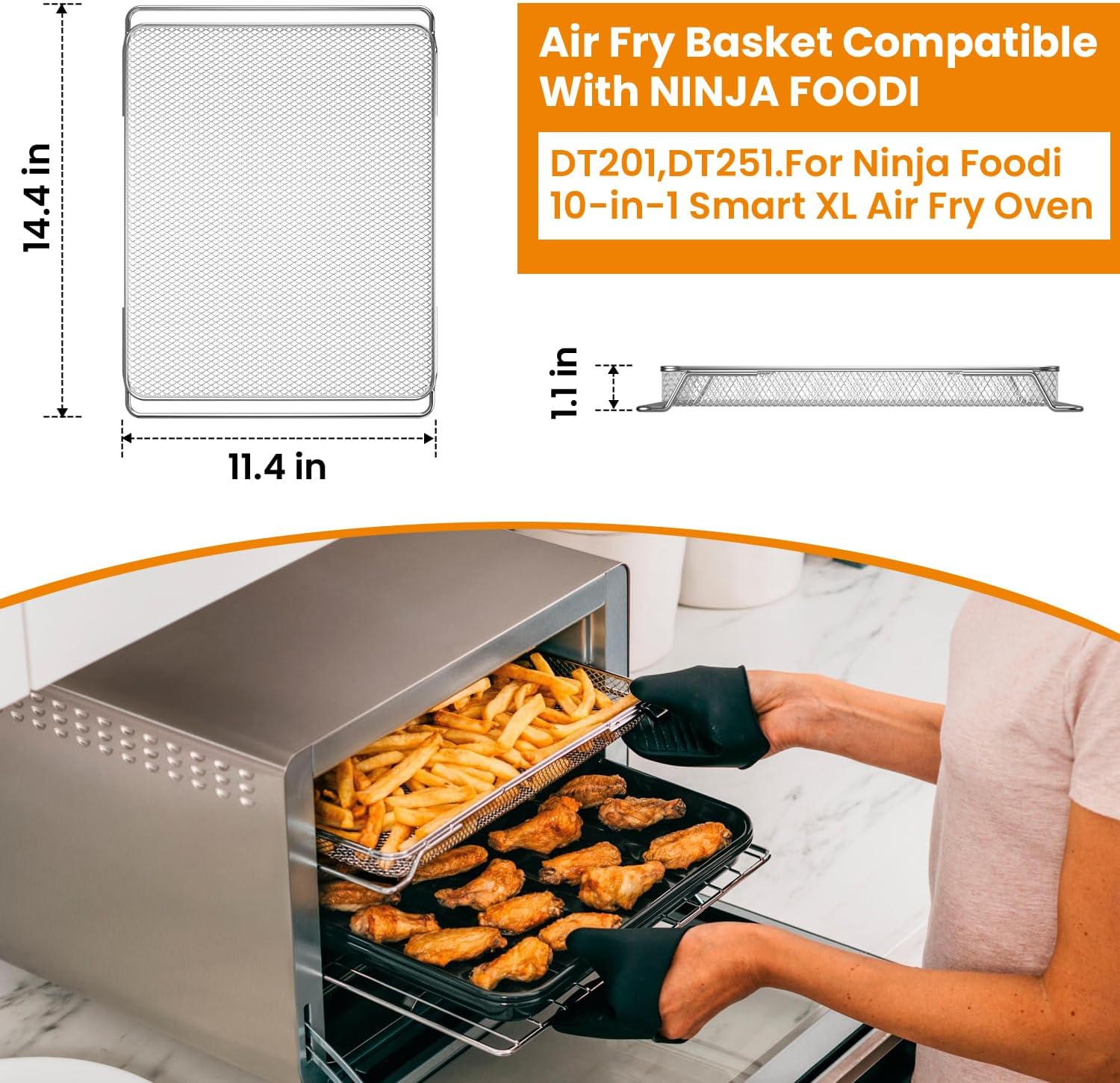 Air Fryer Ofen Korb für Ninja  – Ninja Air Fryer Dt201 Bewertung und Preis