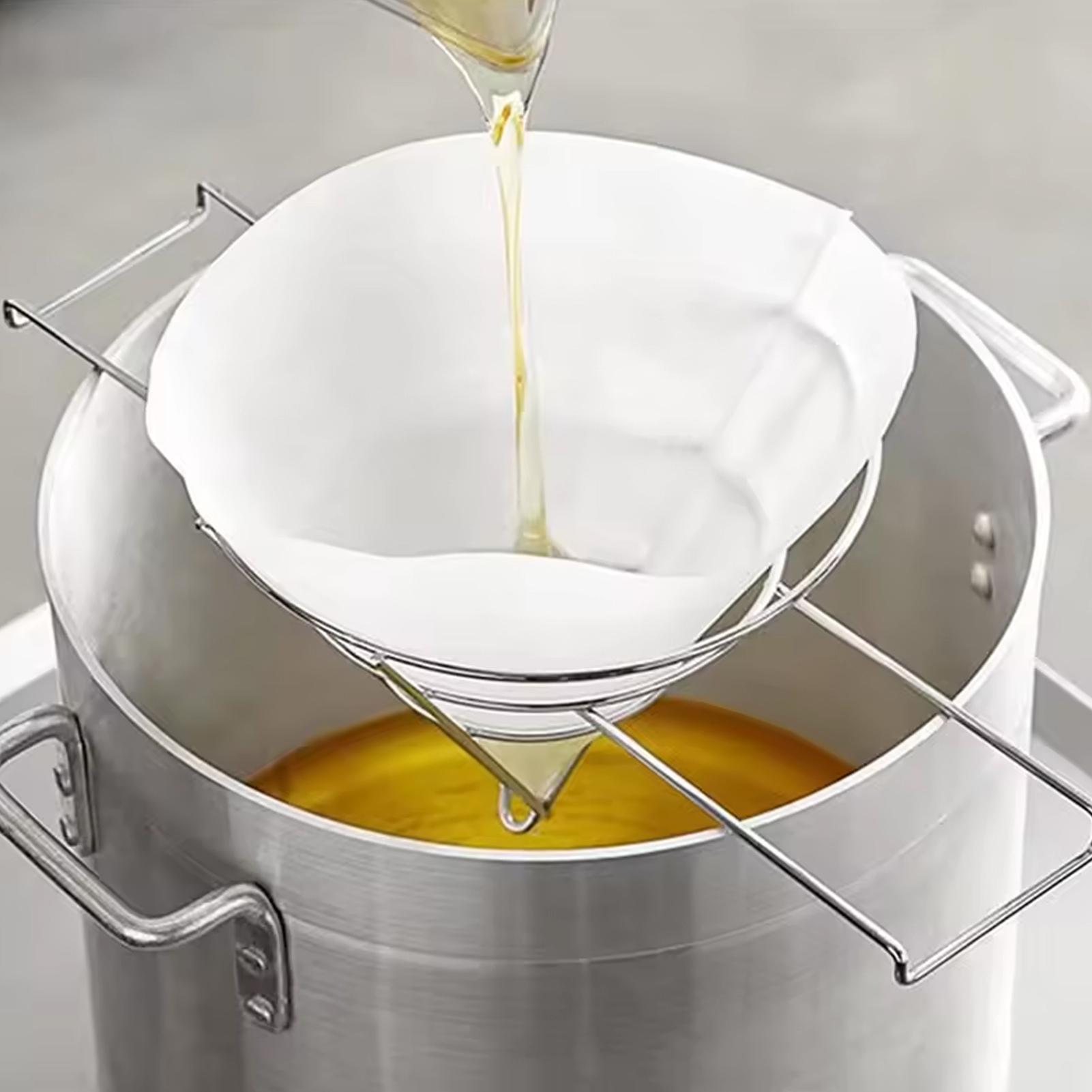 Fritteusenfilterständer, Halte – Home Cooking Oil Filter Bewertung und Preis