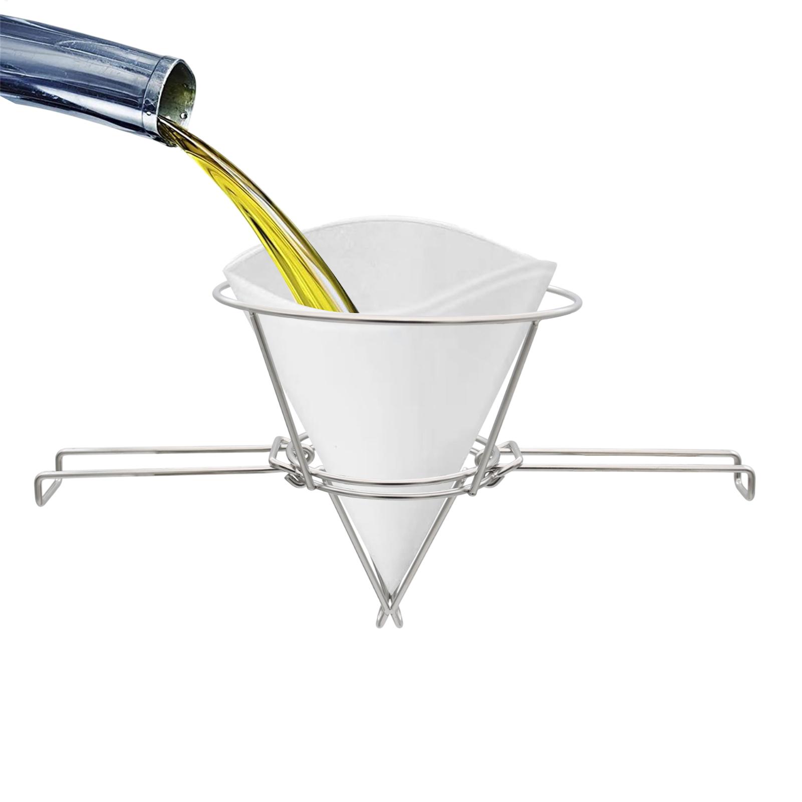 Fritteusenfilterständer, Halte – Home Cooking Oil Filter Bewertung und Preis