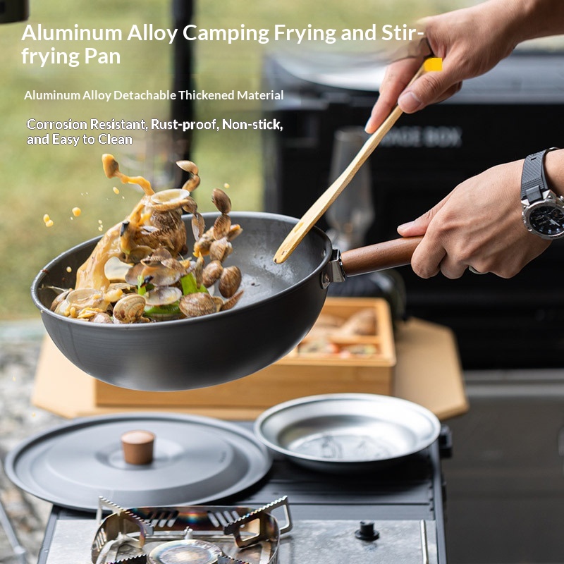 Wok aus Aluminiumlegierung für – Home Cooking In Chinese Bewertung und Preis