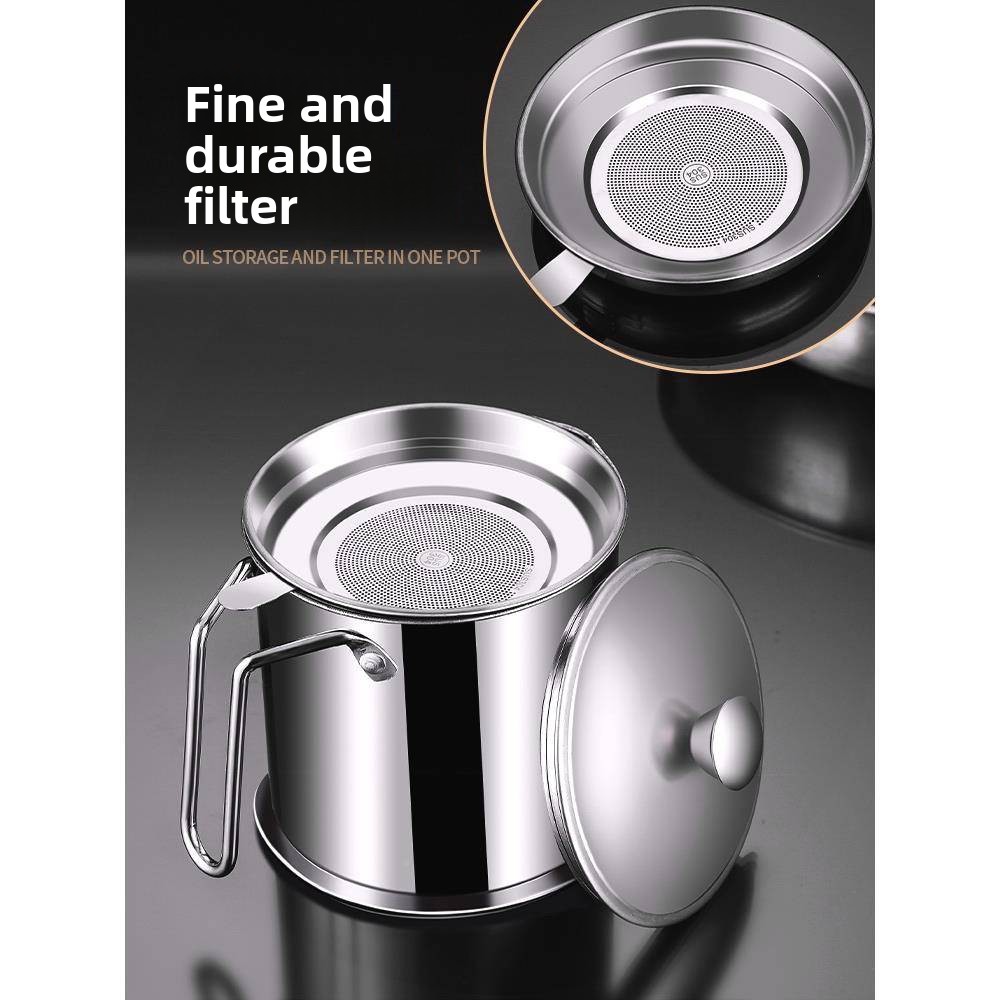 Edelstahl Ölfilterflasche Küch – Home Cooking Oil Filter Bewertung und Preis